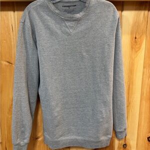 BearBottom Crewneck Pullover men’s medium Long Sleeve Lounge Sweatshirt Gray